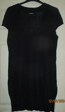 Image of Long Tall Sally, medium, lightweight stretch top, black,  perfect only £7.99.