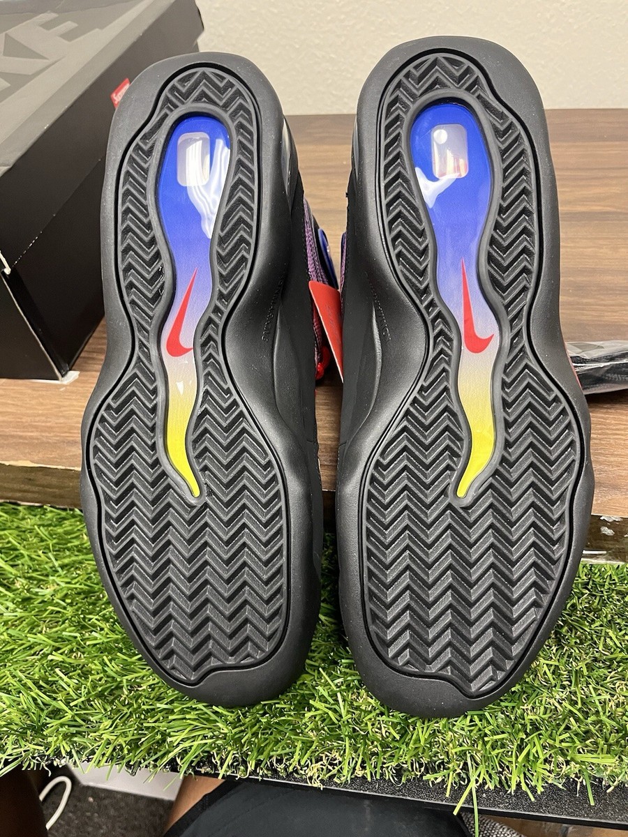 Supreme × Nike Air Bakin \"Black/Multi\" Nike Supreme x Air Bakin Black Gradient M - Black/Speed Red