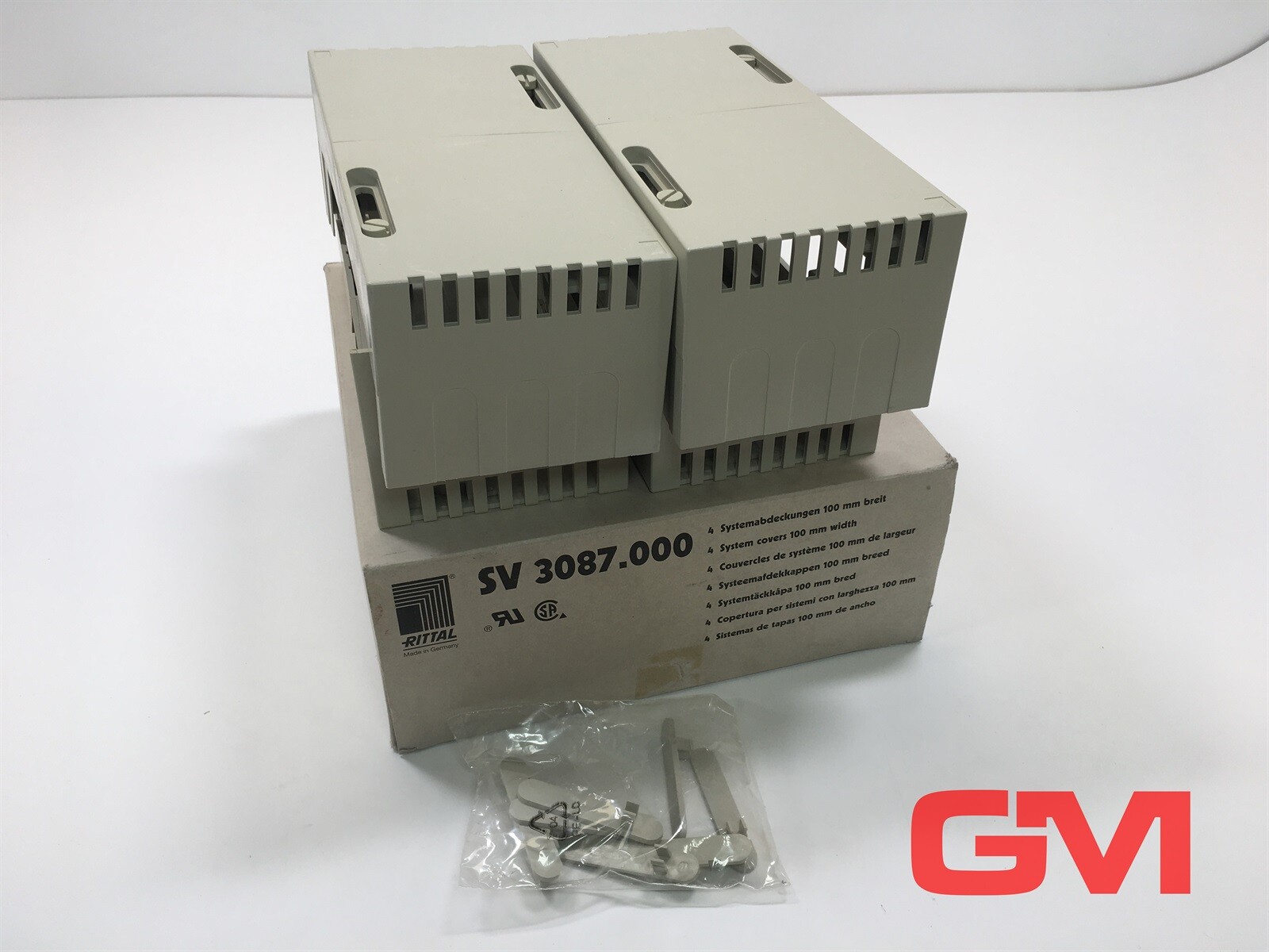 4 X Rittal System Cover SV 3087.000 System Cover SV System Cover