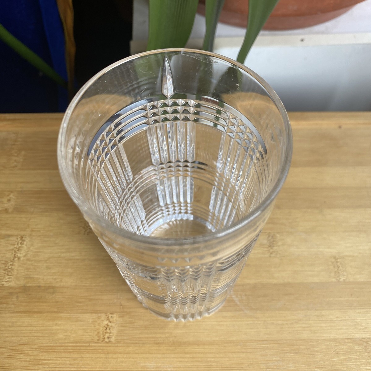 Ralph Lauren Crystal Glen Plaid Highball Glass Tumbler 14 oz. 6 1/4" | eBay