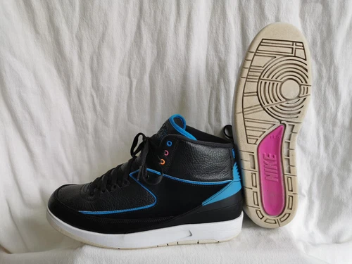Air Jordan 2 Retro Radio Raheem EU 45,5 US 11,5 Basketballschuhe blk 834274-014