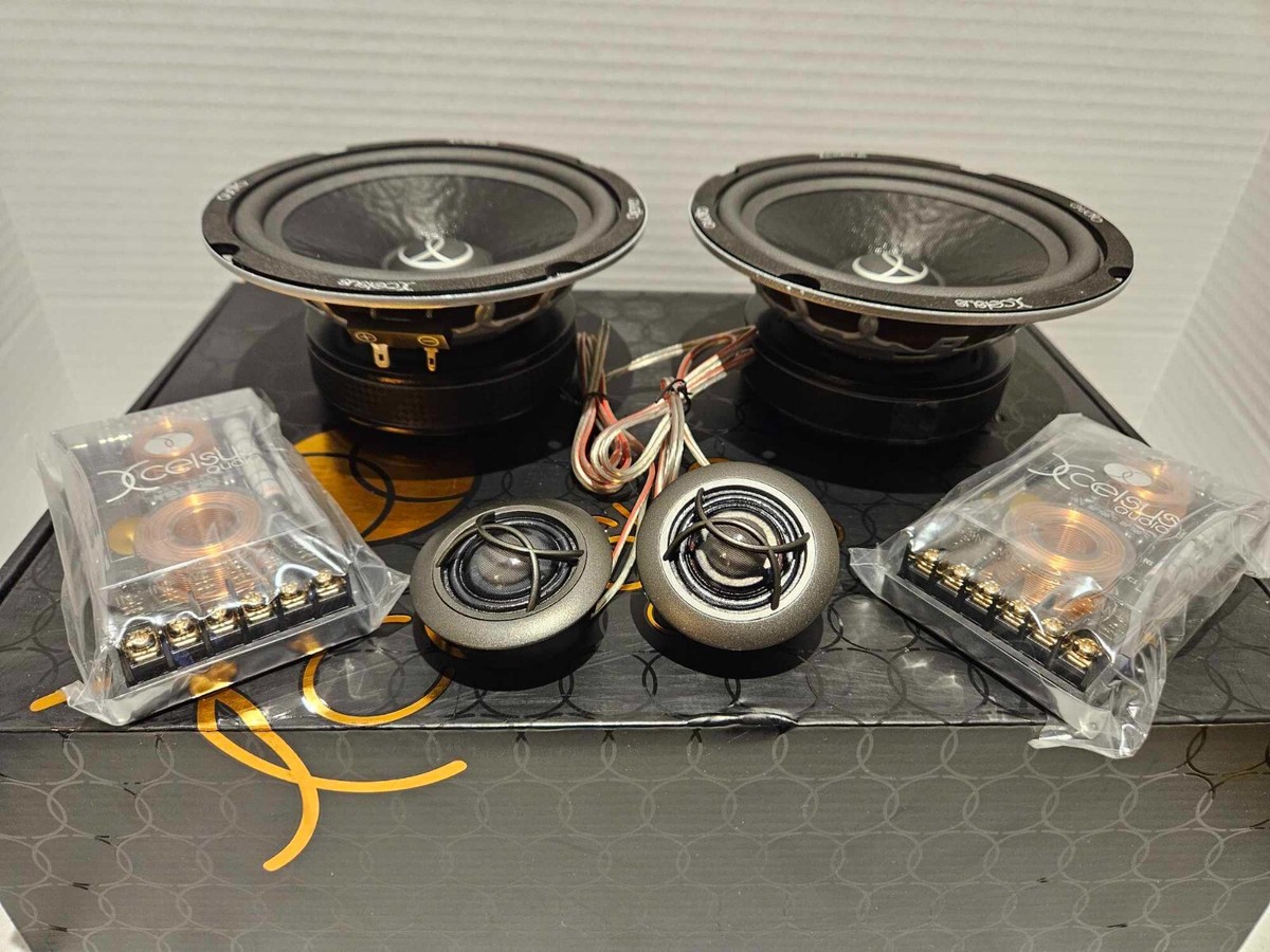 Xcelsus Audio 2-WAY Component Speaker Set