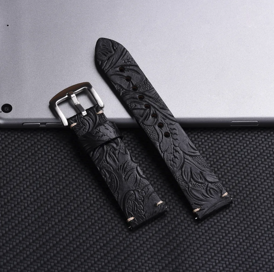 Cinturino Blu Verde Nero Marrone Cinturino Per Orologio In Pelle Scamosciata - Blu, Verde, Nero, Marrone, Larghezze 18-24mm, Con Attacco Rapido Cinturino Sostitutivo Per Orologi Da Polso - Foto 9