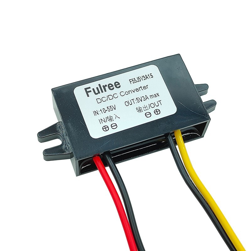 DC-DC Step Down Converter 12V/24V/36V/48V Auf 5V 3A - Spannungswandler Mit Schutz