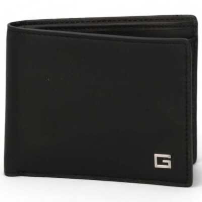 Mode Geldbeutel GUESS Madrid Herren Leder Schwarz - SMMAGSLEA20BLA