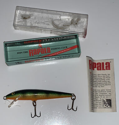 Rapala The Original Finnish Minnow Modèle 18G - Leurre Flottant Vintage Boite D'origine