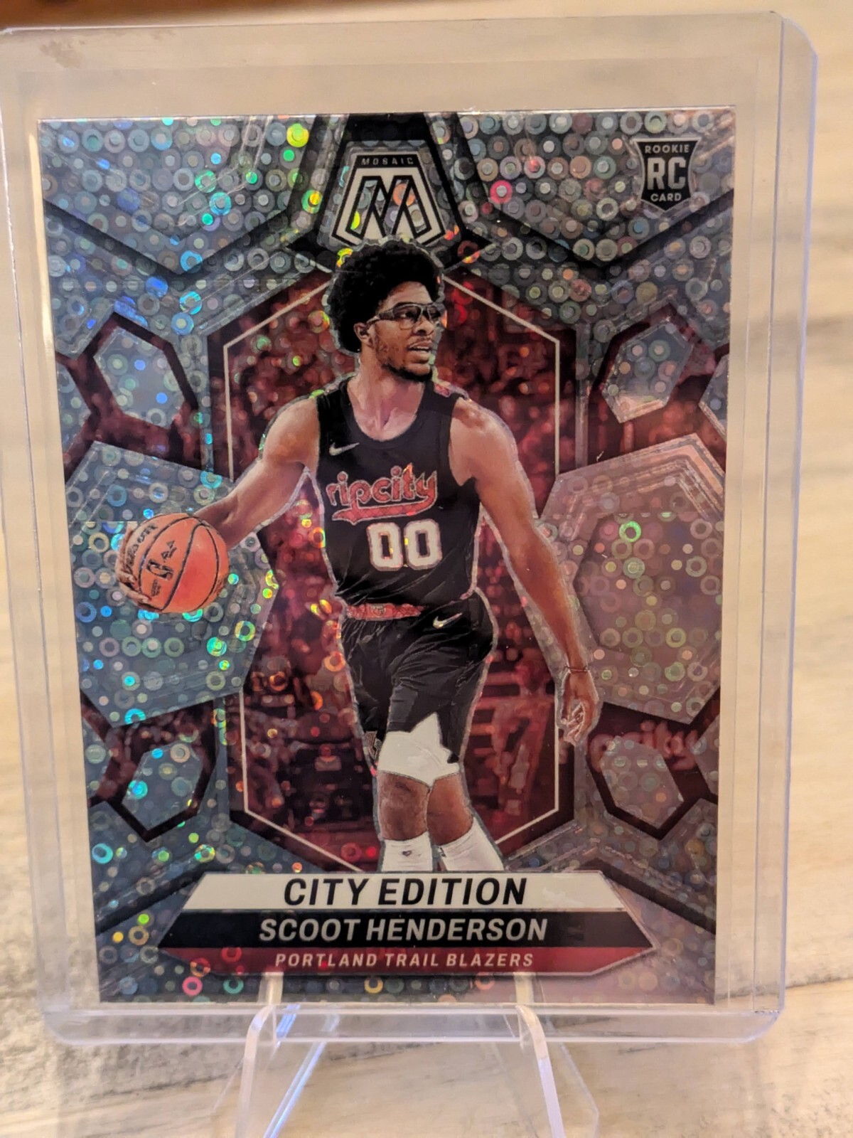 2023-24 Mosaic- Scoot Henderson- #275 City Edition- Silver Fast Break