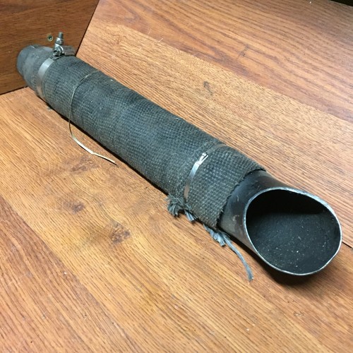 HarleyDavidson Chopper Slash cut Muffler No Baffle Heat Wrap 1 3/4