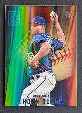 Jhoan Duran ROOKIE Panini Capstone Baseball Blue Parallel Card #26 Twins RC. rookie card picture