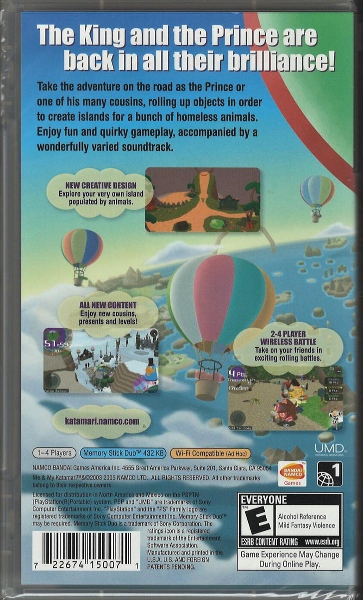 Me & My Katamari PSP (Brand New Factory Sealed US Version