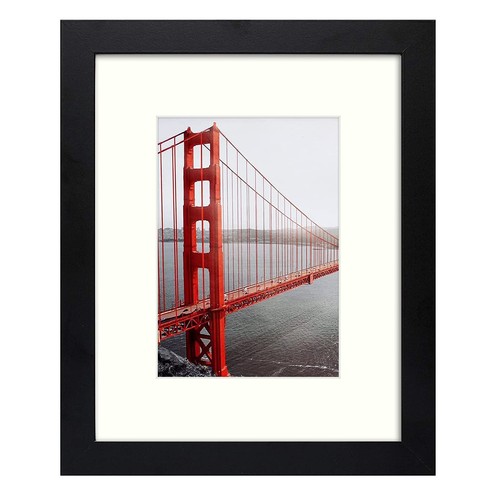 Picture Frame with Mat and Plexiglas for Poster Photo Wall Displays Home Decor - Picture 9 of 14