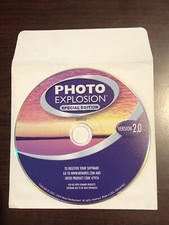 Photo Explosion Special Edition CD Software Tape 2004 Nova Version 2.0 18K0232