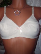 S&uuml;&szlig;er VINTAGE Maidenform Pin Up BH Gr. 75 A beige/haut ohne B&uuml;gel NEU (ab67)