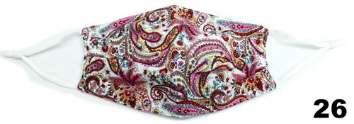Unisex 100% Cotton 3 Layers Face Cover Mask Washable Reusable Breathable Dust - Picture 57 of 75