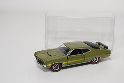 A94 1:64 3 ZOLL M2 FORD TORINO GT 1970 METALLIC GRÜN NEUWERTIG