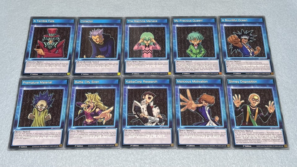 Yugioh Marik Strings Premium 54 Card Deck Slifer Sky Dragon Revival Jam ...