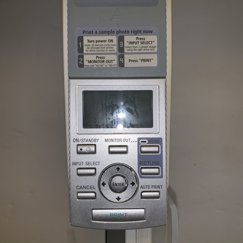 Sony Dpp-ex50 Photo Printer Picture Station No Memory Stick Parts E15 - Picture 5 of 9