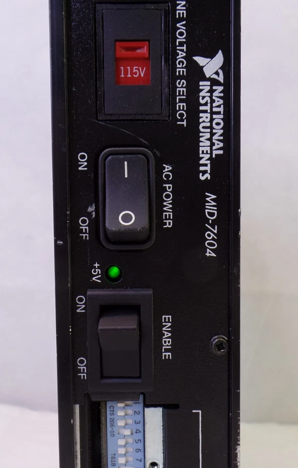 National Instruments 4 Axis Stepper Controller MID-7604, For Parts/ Repair - Image 3 of 4