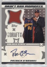 2006-07 Topps Big Game Draft Day Moments Ball 1/10 Patrick O'Bryant Auto sb0