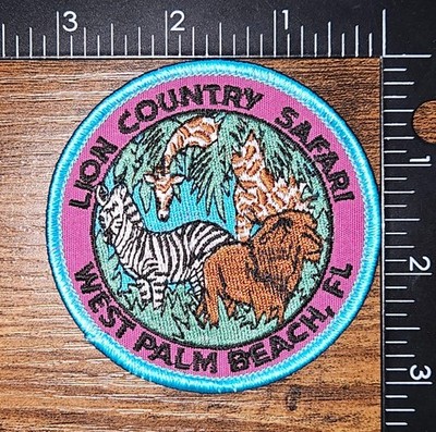 Lion Country Safari West Palm Beach Florida Travel Zoo Patch