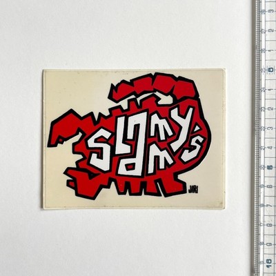 Slammy's Skateboard Protection Gear Sticker - RARE 90s collector's item