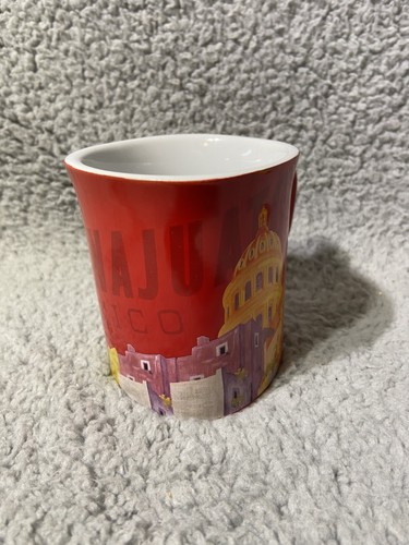 Tazza caffè Nescafe Nestlé tè quadrata rossa Clasico Messico Guanajuanto - Foto 3 di 9
