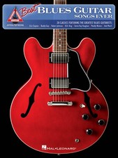 The Best Blues Guitar Songs Ever for Guitar Tab Sheet Music Chords Lyrics Book