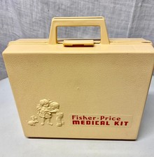 Vintage 1977 Fisher-Price Medical Kit Playset 936 - Complete -W/ Instruments