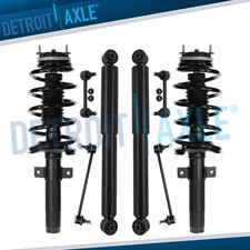 Front Struts Rear Shocks Sway Bar Links for 2010 - 2013 Ford Transit Connect