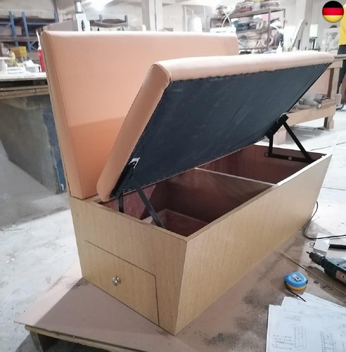1 Paar Bettkastenscharniere, Sofa scharnier, Scharniere für truhendeckel - Bild 8 von 8