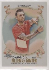 2021 Topps Allen & Ginter Chrome Refractor Chris Brickley #234 fm0