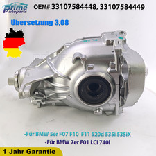 F�r BMW F10 F11 F07 F01 Hinterachsgetriebe Differential 3.08 33107584448 7584449