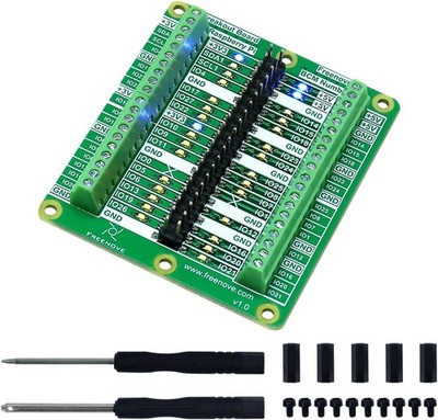 Breakout Board for Raspberry Pi 5 / 4B / 3B+ / 3B / 3A+ / 2B / 1B+ / 1A+ / Zero