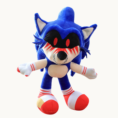 Sonic.exe Plush 16'' Horror Sonic Plushie Dark Evil Stuffed Video Game Doll