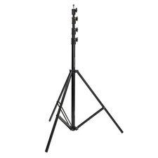 Flashpoint Pro Heavy-Duty Air-Cushioned Light Stand (Black, 13')