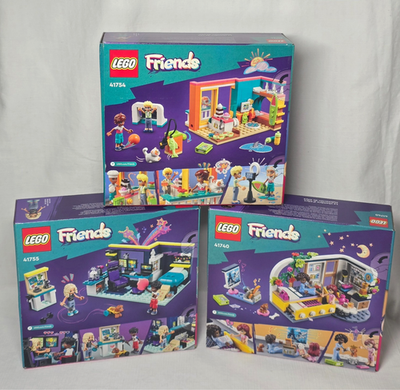 MO　海外版ゲームセット LEGO Friends Room Sets - YOU CHOOSE - Allya 41740, Nova 41755 OR