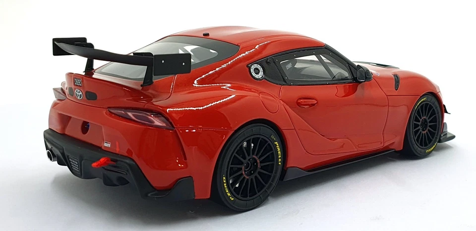 Otto Models 1/18 Scale Resin OT1123 - Toyota Supra GT4 100 Edition - Red - Image 2 of 4