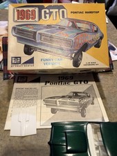Mpc 1/25 69 Gto Break Away Model Kit Built In Box Rare !!
