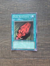 RUSH RECKLESSLY MAGIC SPELL CARD 1ST EDITION MRL-043  RARE YUGIOH 