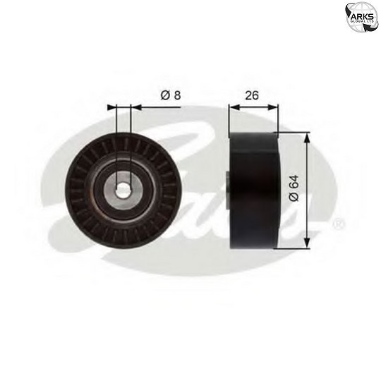 GATES DRIVEALIGN IDLER - T38094