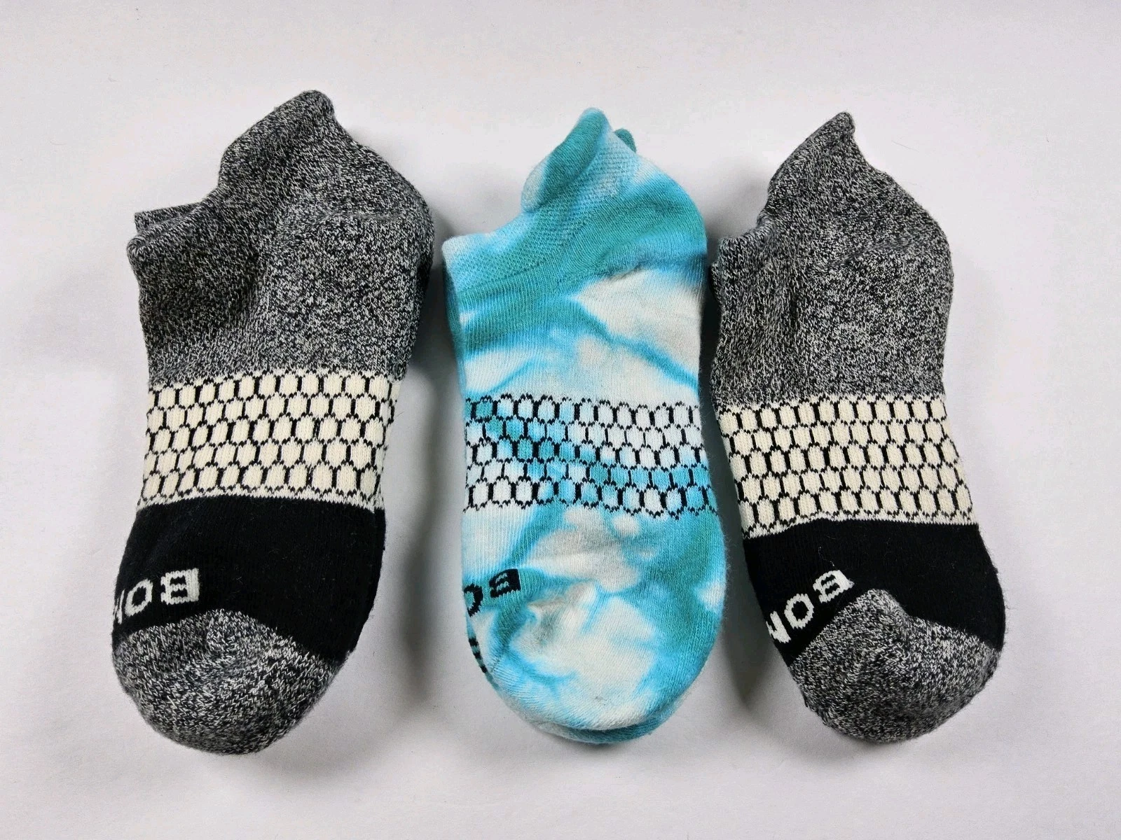 Bombas Original Ankle Socks Lot Of 3 Pairs Size S
