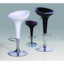 2 PCS Bar Stool Chrome - Black,Red,White (Sold in Pair)
