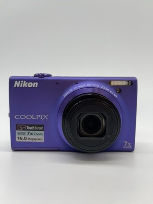 Nikon CoolPix S6150 16,0MP Digital Camera Lila Purple Touchscreen 7x