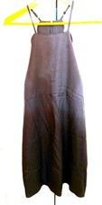 NWT Lulus Black 1/2 Zip Strappy Lined Elegant Long Dress Size L