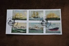 GB 2013 Merchant Navy, Stamps on Piece, Used ex FDC