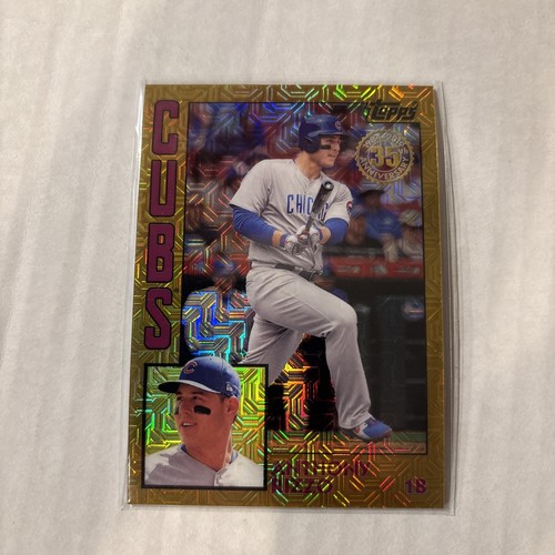 ANTHONY RIZZO 2019 TOPPS ‘84 TOPPS CHROME GOLD /50 #T84-6 CUBS