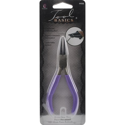 Cousin 4458 Tool Basics Round Tip Pliers-4.5'' (3Pk)