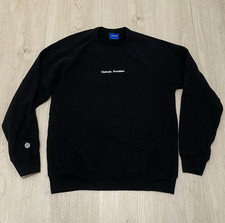 RARE OpenAI Frontiers Employee Sweatshirt M Black Authentic Swag Sleeve Logo