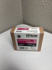 EPSON VIVID MAGENTA T580A INK STYLUS PRO 3880 02/2016 Exp