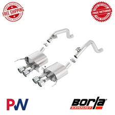 Borla ATAK Axle-Back Exhaust 4.25" Tip For 14-19 Chevrolet Corvette (C7) 6.2L V8